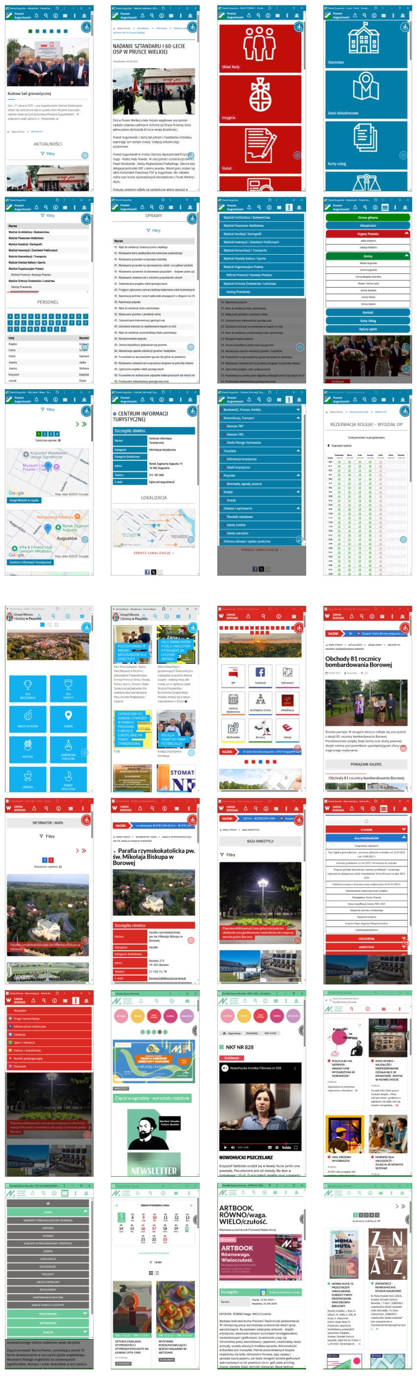 EKRANY APLIKACJI MOBILNEJ